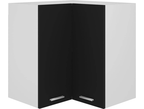 Mueble de cocina VIDAXL Negro Madera contrachapada (57x57x60 cm)