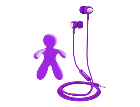 Auriculares Cesare Augusto Alámbrico Dentro Oído CELLY Rosa