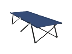 Maison Exclusive - Cama De Camping Plegable Azul 206 X 76 X 74 Cm Oxford Y Acero