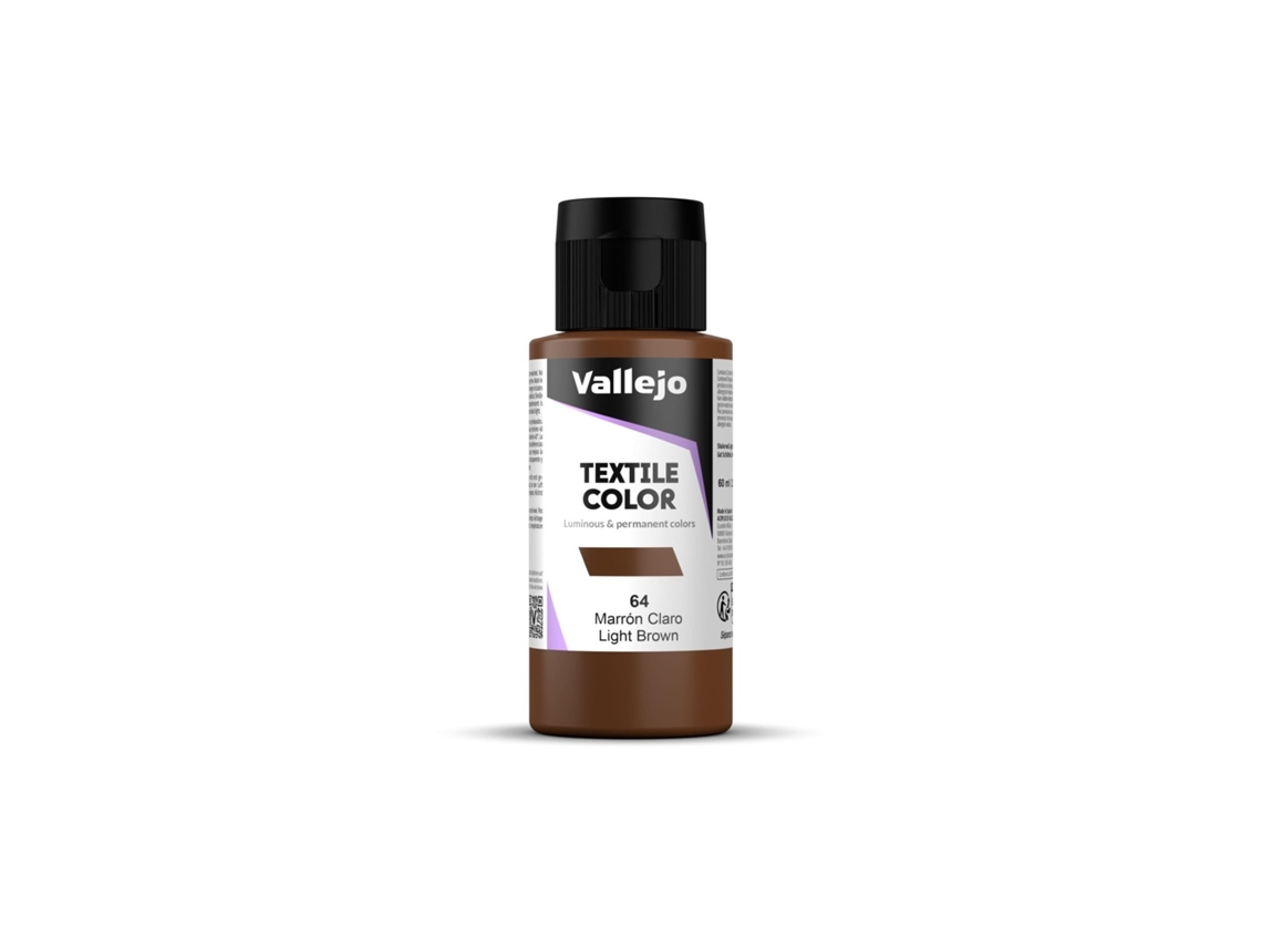 Pintura acrílica para tela Vallejo 60 ml (Marrón claro 64)