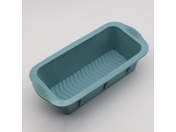 2026 2 Formas Quadradas de Silicone Antiaderentes para Bolos, para Assar Pão Caseiro, Azul