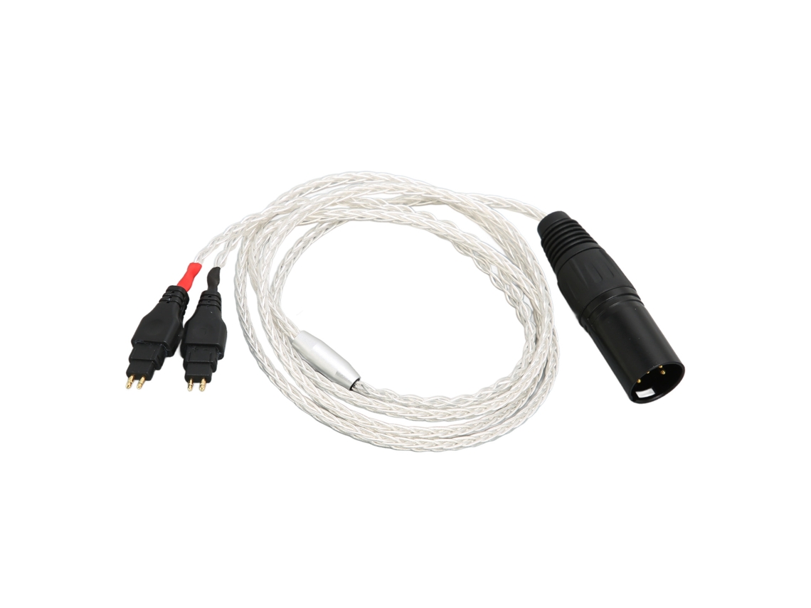 Cable para auriculares CHABERLU XLR macho de 4 pines, 1,2 m, compatible con Sennheiser