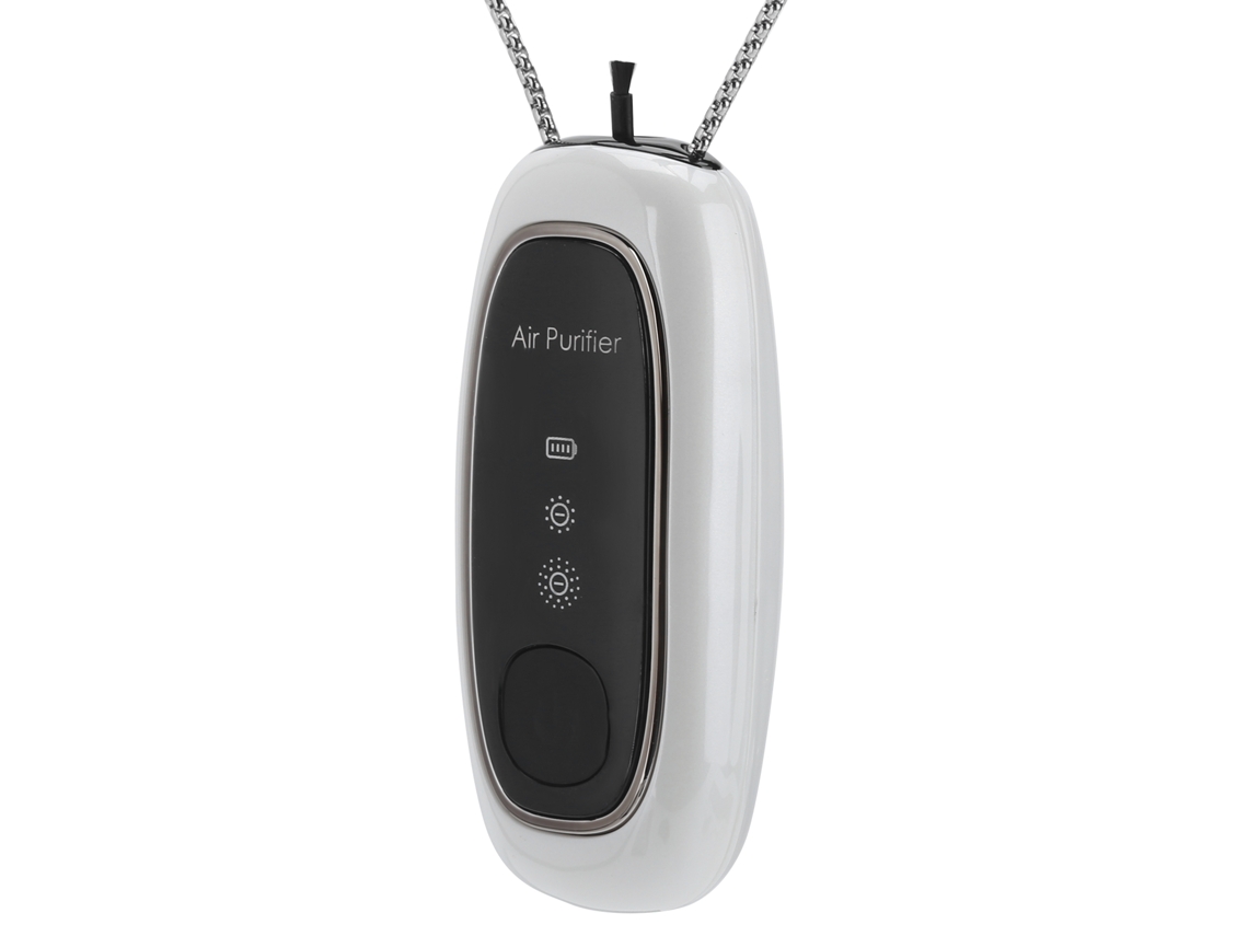 Mini Purificador De Aire Portátil Para Collar, Accesorio Para Purificador De Aire, Blanco.