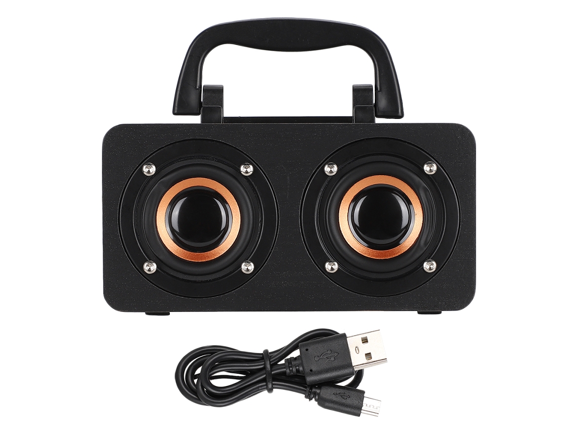 Altavoz portátil (Bluetooth inalámbrico USB FM)