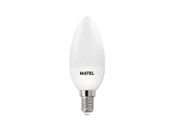 Bombilla LED Vela Fría Mate 5w E14 (3 Intensidades)
