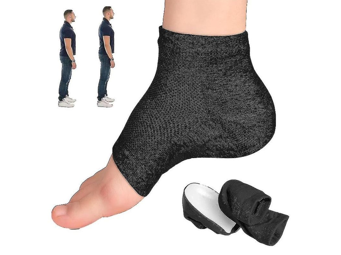 Plantillas Rizzsoles Para Aumentar La Altura (2,5/3,5 Cm), De Silicona Suave, Transpirables, Lavables Y Antideslizantes Para Zapatos.