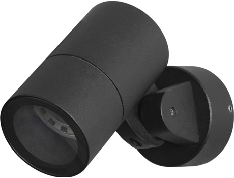Proyector de Techo IP65 GU10 8W Negro.