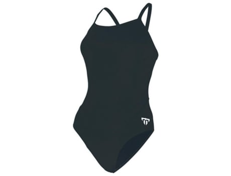 Traje de baño para Mujer PHELPS Solid Costas Mid Negro para Natacion (FR 24)