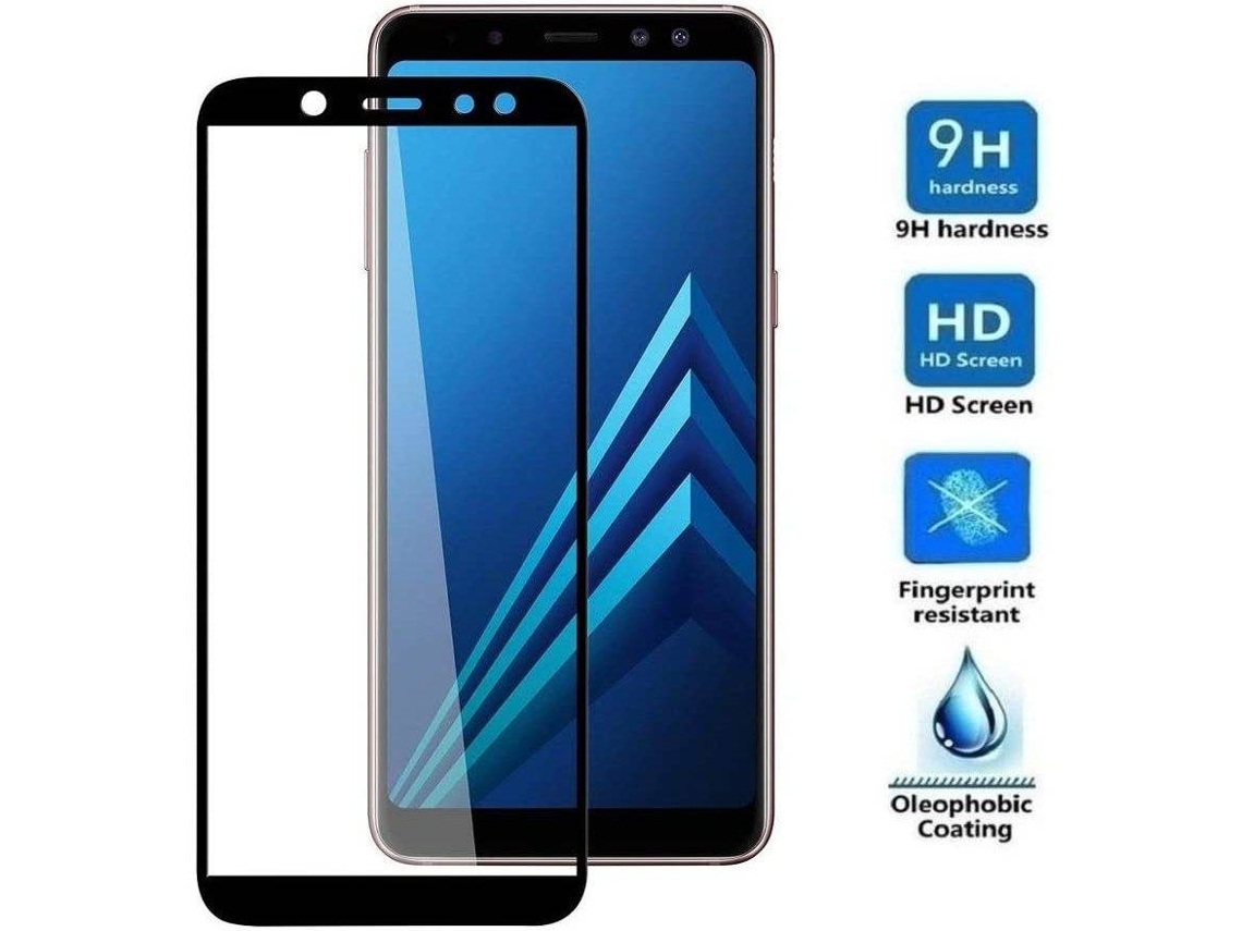 Protector Cristal Templado Samsung Galaxy A6 Plus 2018 HONGWE.