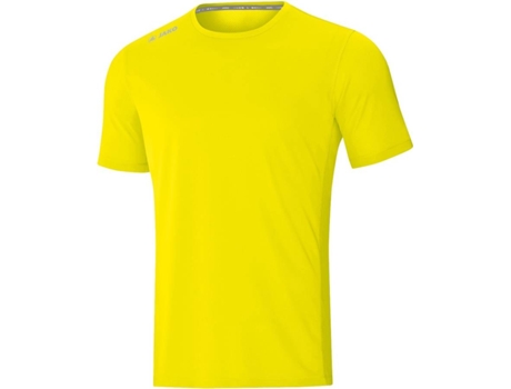 Camiseta para Hombre JAKO Run 2.0 Amarillo para Running