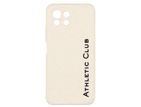 Funda Móvil Oficial Athletic Club Compostable Base para Xiaomi Mi 11 Lite Global PHONECASES3D Blanco