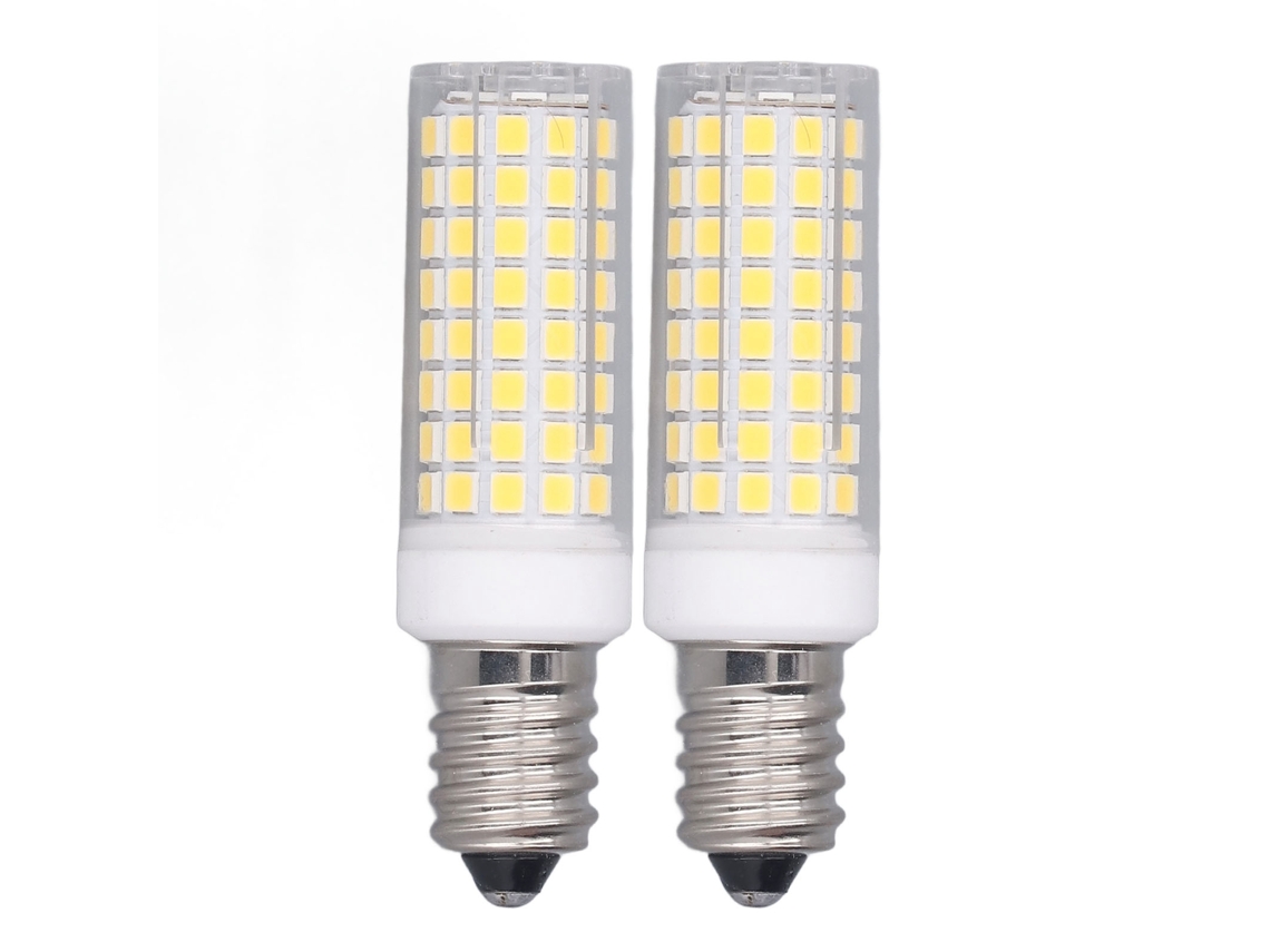 2026 2 unidades E14 10w Bombilla LED tipo maíz regulable de bajo consumo 102 LEDs 100-120v