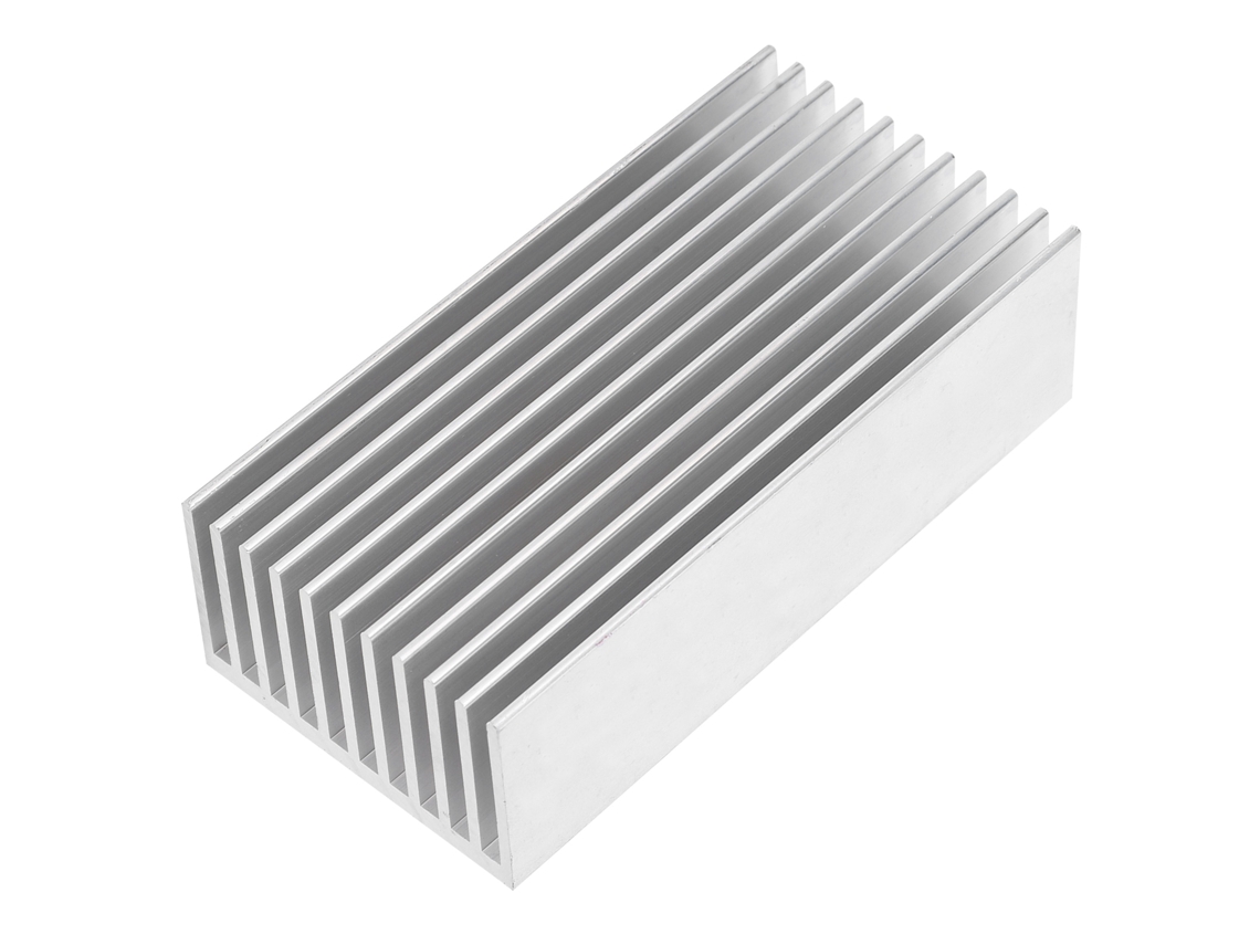Disipador De Calor De Aluminio Para Radiador De Refrigeración De Cpu, Componentes De Control Industrial Q50x30x100