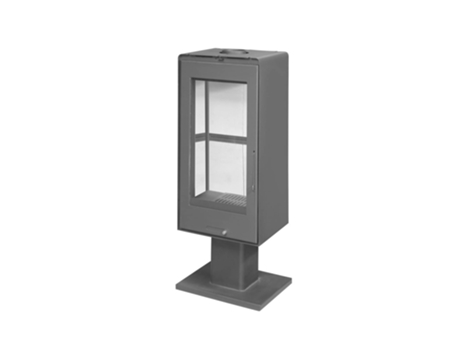 Estufa de leña autoportante Aberca 10 kW Sannover