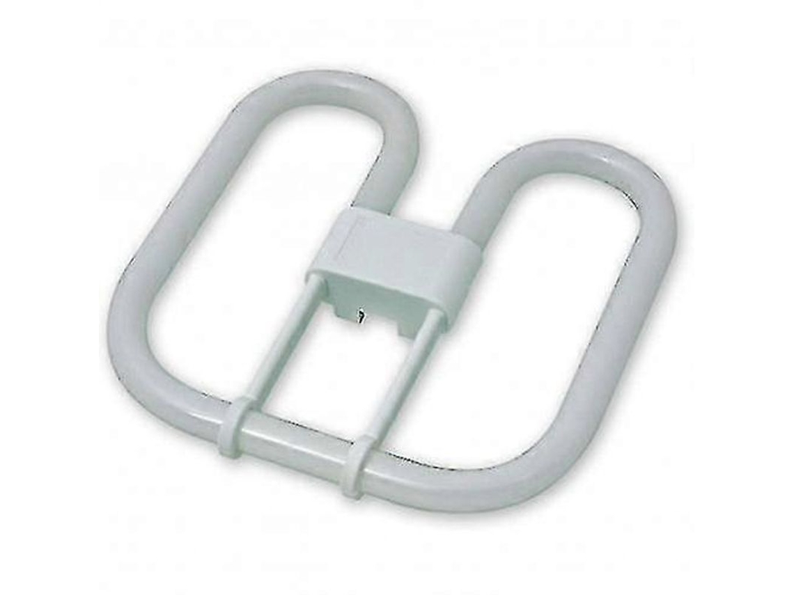 Bombilla Eveready 2d De Bajo Consumo, 28 W, 4 Pines, 2050 Lúmenes, Clase A, 10 000 H, Blanca.
