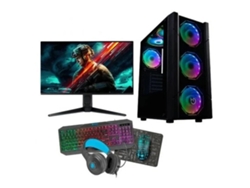 Desktop PC RACING Pack Pc Gaming Amd Ryzen 3 3200G/16Gb/1Tb256Gb Ssd Pantalla 24 Fullhd Combo Gaming