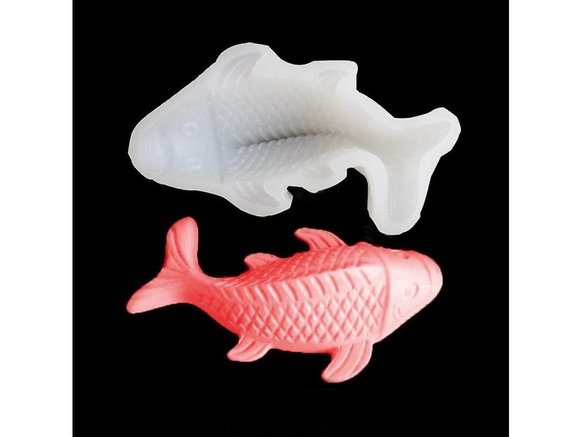 2026-7271-molde De Silicona Para Pasteles En Forma De Carpa Yys Horno Microondas Lavavajillas