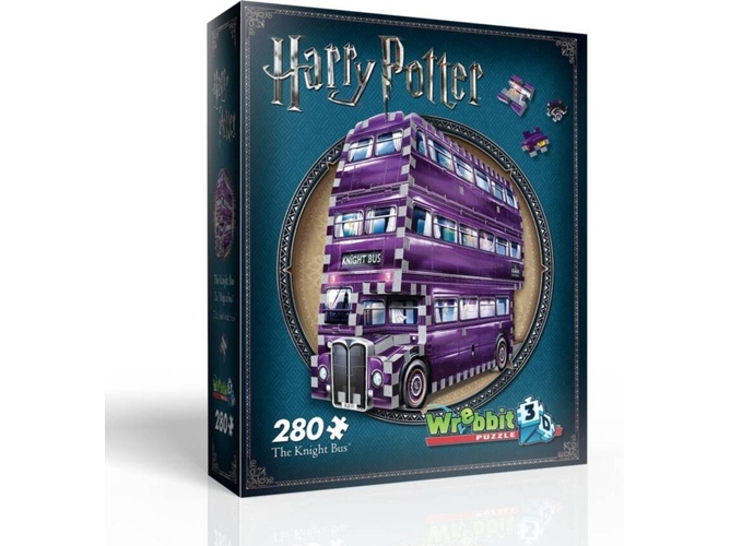 Puzzle 3D HARRY POTTER The Knight Bus (Edad Mínima: 12 - 280 Piezas)