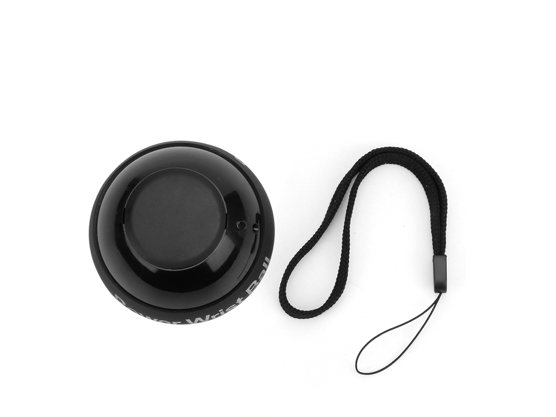 Ats-pelota De Muñeca Giratoria Autoarrancable Ejercitador De Fuerza Muscular Para Brazos Y Muñecas (negro)