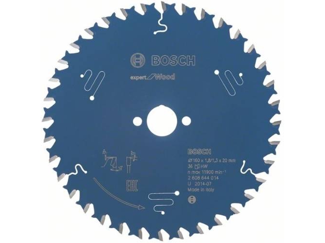 Disco de Sierra Circular BOSCH Expert para Madera 160x20x1.8 mm - 36