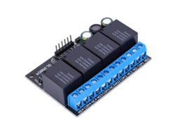 Módulo De Relé Biestable De 4 Canales Con Autobloqueo Y Control De Nivel Bajo, 12 V Sl35b04