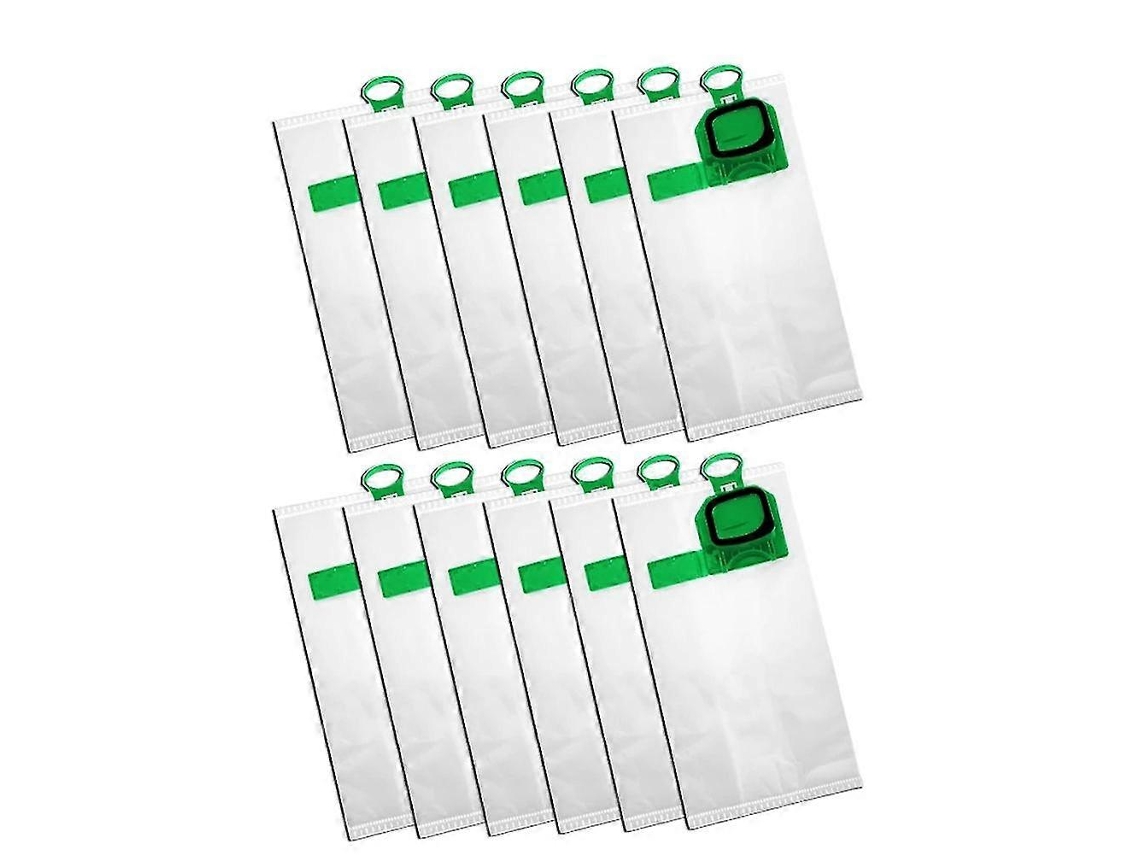 Juego de 12 bolsas de repuesto para aspiradoras Vorwerk VK140 y VK150-140.