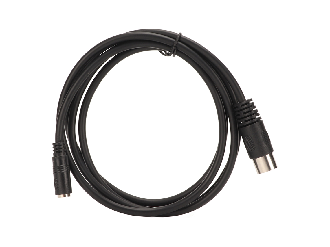 Cable Profesional De 1,5 M/4,9 Pies Con Conector Din Macho De 5 Pines A Conector De 3,5 Mm, Para Reproductores De Cd, Vcr, Dvd Y Tocadiscos.