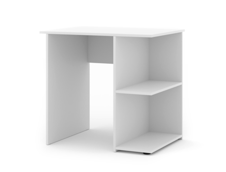 Escritorio AKL FURNITURE PRIVATE Poko (Blanco - Madera de ingeniería - 82x60x77 cm)