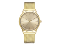 Reloj De Pulsera Vansvar Para Mujer De Piel Sintética Con Un Exclusivo Detalle De Flor Rosa Azul Oscuro.