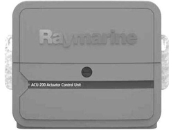 Piloto Automático RAYMARINE Unidade De Controle Do Atuador De Evolução Acu 200 Gris