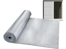 Aislamiento Para Ventanas Plástico De Burbujas Reflectante 60 X 300 Cm Doble Cara Plástico De Burbujas De