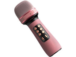 Micrófono De Karaoke Con Altavoz Portátil | Artículos Para Fiestas Con Cable, Luz Led, Smartphones