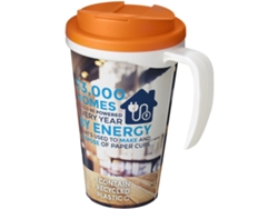 Brite-americano® Taza De 350 Ml Con Tapa Antigoteo "grande"