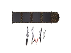 Kit De Panel Solar Plegable De Camuflaje De 40 W Con 2 Puertos Usb Para Batería De 12 V - Camping