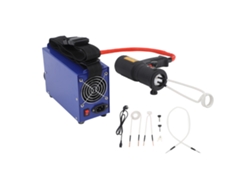 Calentador de inducción de tornillo de 1500 W, refrigeración por aire, calefacción, herramienta portátil para extraer tornillos, para reparación de garajes de coches, enchufe de la UE.