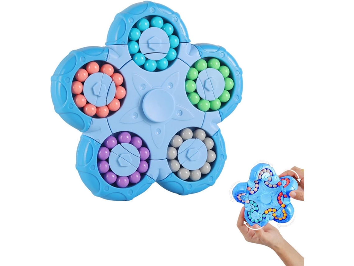 Cubo mágico giratorio Digitallab, juguete educativo, apto para niños de 8 a 12 años (azul)