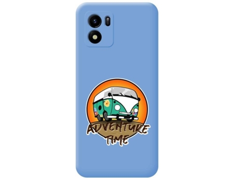 Carcasa para Vivo Y01 TUMUNDOSMARTPHONE Silicona Líquida Dibujos Azul