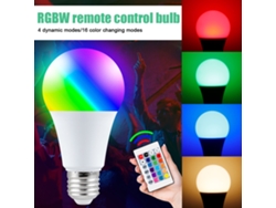 MEOIRUERY Bombillas LED RGB Coloridas con Mando a Distancia y Brillo Ajustable