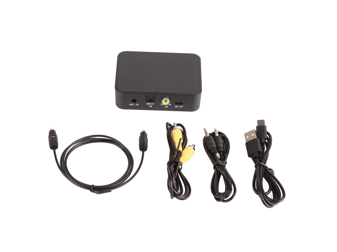 Transmisor De Audio Bluetooth 5.0 Con Adaptador Aux Coaxial De Fibra Óptica Para Xbox Y Ps4