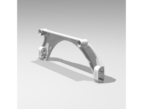 Juguete Del Arco Del Guardabarros Del Coche Blanco