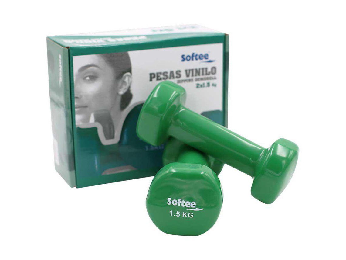 Dumbbells SOFTEE Vinyl Set 1.5 kg