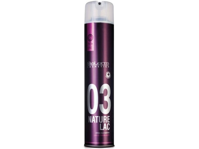 Laca SALERM Nature Lac Strong Hold Hairspray (650 ml)