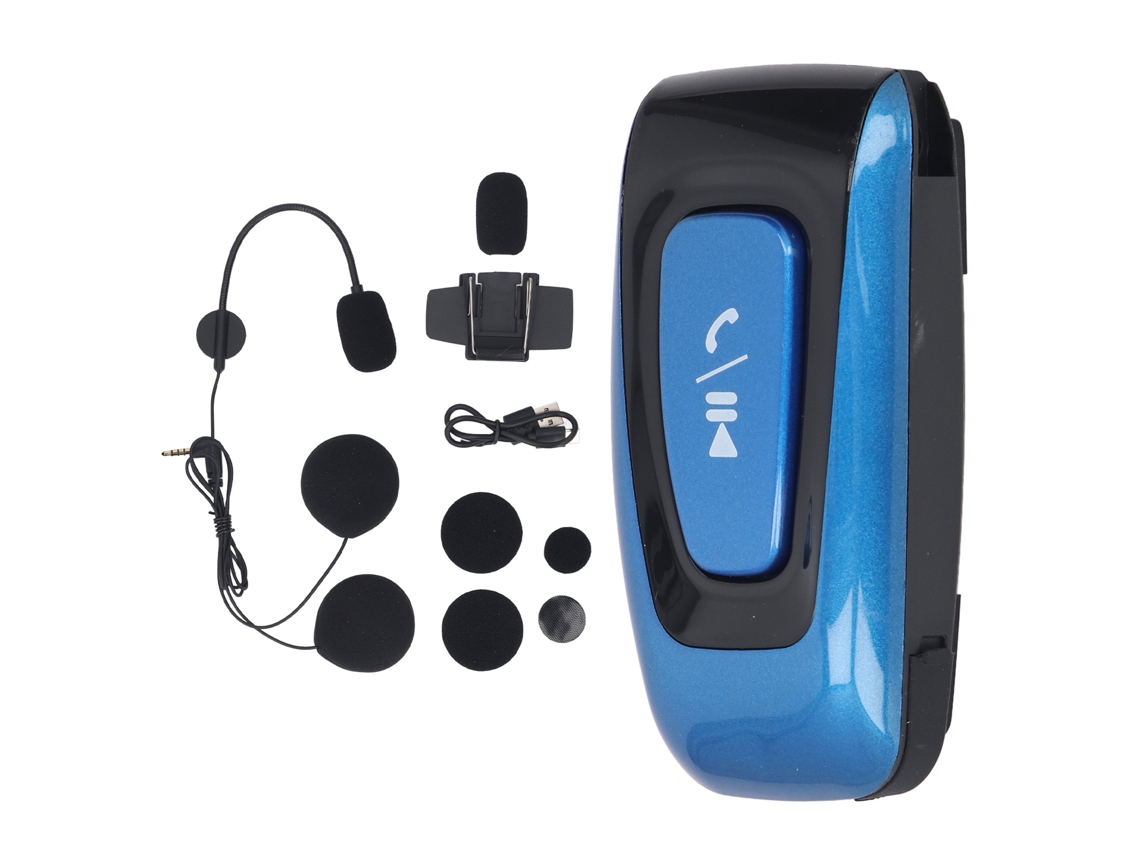 Auriculares Bluetooth para casco de motocicleta con doble conexión y reducción de ruido Hi-Fi.