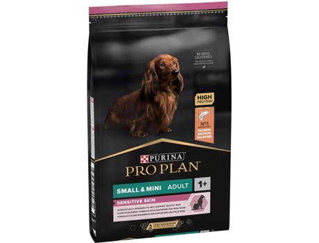 Pienso para Perros PURINA Pieles Sensibles (7Kg - Seco - Razas Pequeñas - Adulto - Sabor: Salmón)