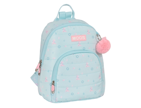Mochila Moos Garden Mini Turquesa 25 x 30 x 13 cm