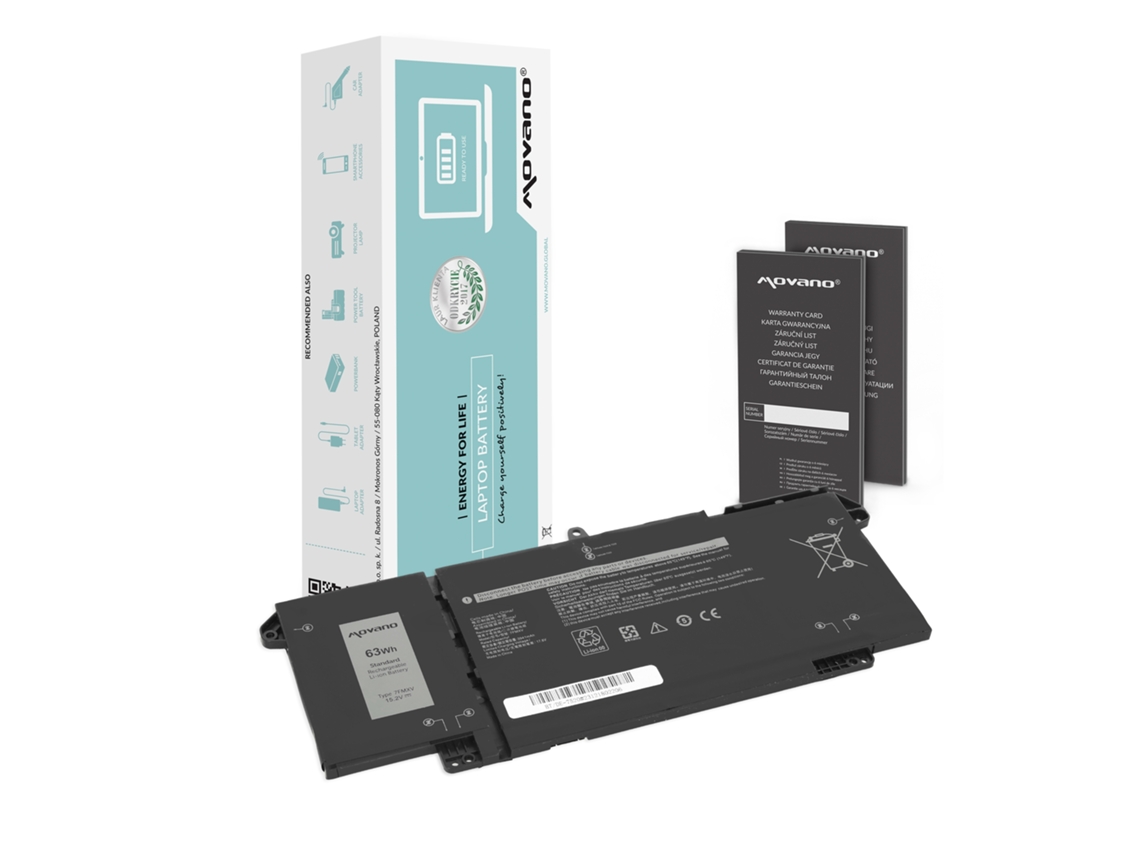 Batería Movano para Dell Latitude 5320 7320 7520