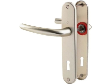 Conjunto San Diego Modelo Pequeño Tipo Cle L Acabado F2 Aspecto Aluminio Champán 3230338 HOPPE