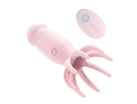 Vibrador de doble cara con 10 modos de vibración para mujer (rosa) YIZHOOD