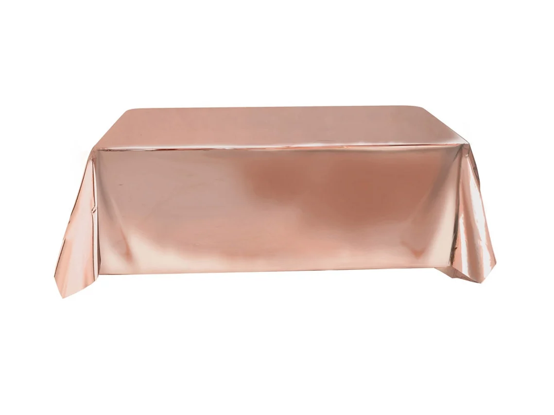Toalla de Mesa GUIRCA Metalizado Oro y Rosa 137X274 Cm