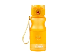 2026-44064-botella De Deporte Linjou 420ml Amarilla Transparente Anti-fugas Materiales Seguros Para Deportes Outdoor Viajes